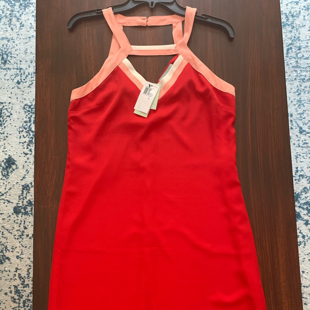 Skies Are Blue Sleeveless Cut Out Dress - S